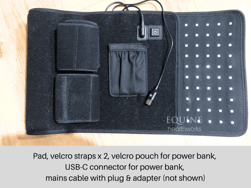Back Pad, Rectangular - Red Light & Near Infrared (Australia only)